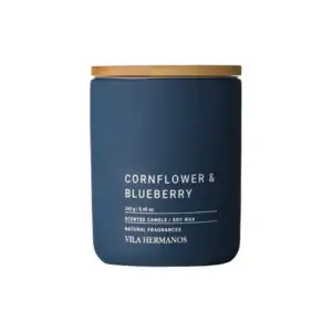 cornflower and blueberry